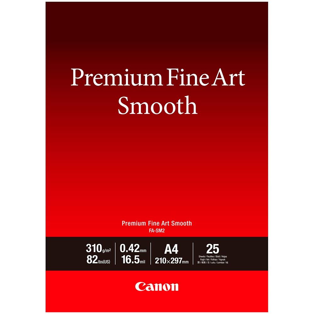 Canon FA-SM2 Premium Fine Art Smooth Paper A4 / 25, bild 2
