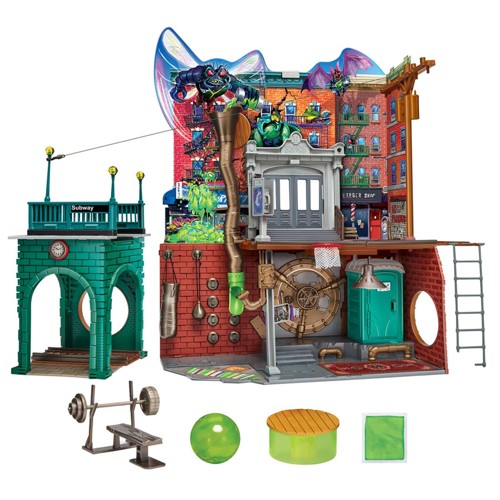 Teenage Mutant Ninja Turtles Mutant Mayhem - Large Sewer Lair Deluxe Playset