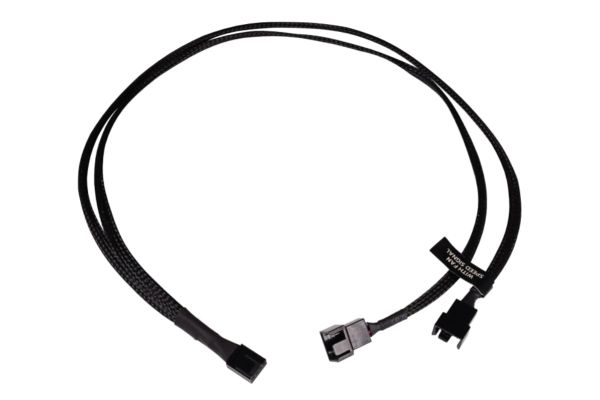 Alphacool 18678, RGB-splitterkabel, Plast, Svart, 4-stift, 600 mm, 1 styck