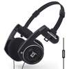 Koss PortaPro Remote hörlurar med mic on-ear (svart)