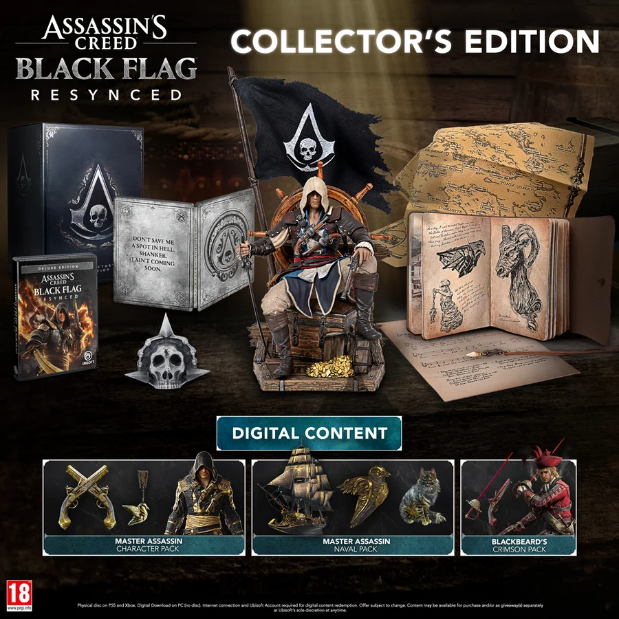 Assassin’s Creed Black Flag Resynced Collectors Edition - PC