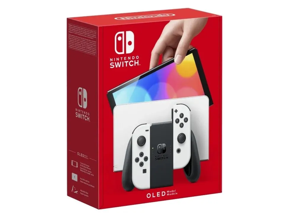 Nintendo Switch-Konsol Neon, red/Neon blue, bild 5