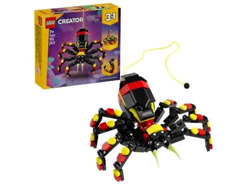 LEGO Creator Vilda djur: överraskande spindel 31159, bild 4