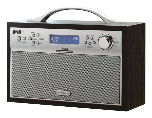 Radio Scansonic Scansonic DA88 DAB+ - SVART