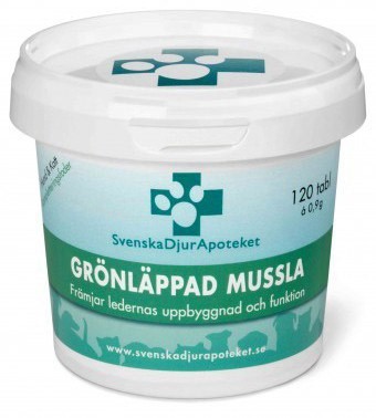 Svenska DjurApoteket Grönläppad Mussla 120 tabletter