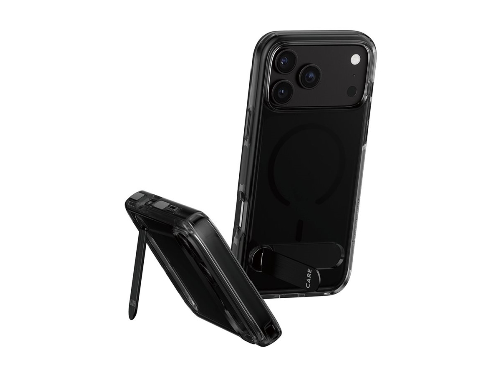 PanzerGlass - mobilskal - iPhone 17 Pro Max - transparent/svart, bild 2