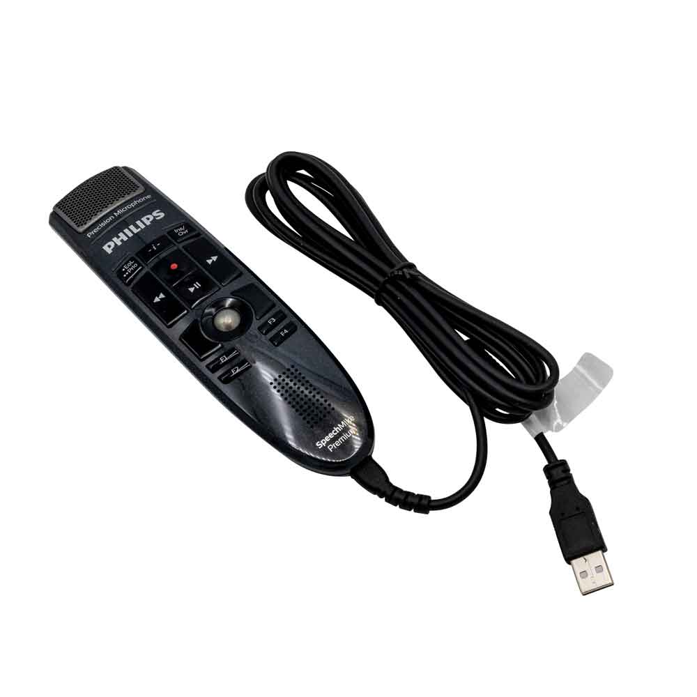 Philips SpeechMike Premium LFH3500/00 dikteringsmikrofon USB, mörk pärlgrå, bild 2