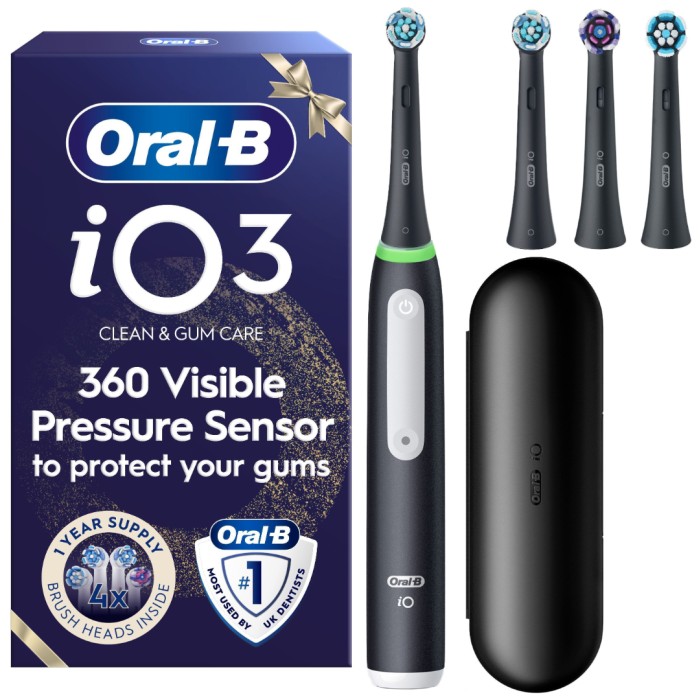 Oral-B iO3 Signature Giftset eltandborste, svart