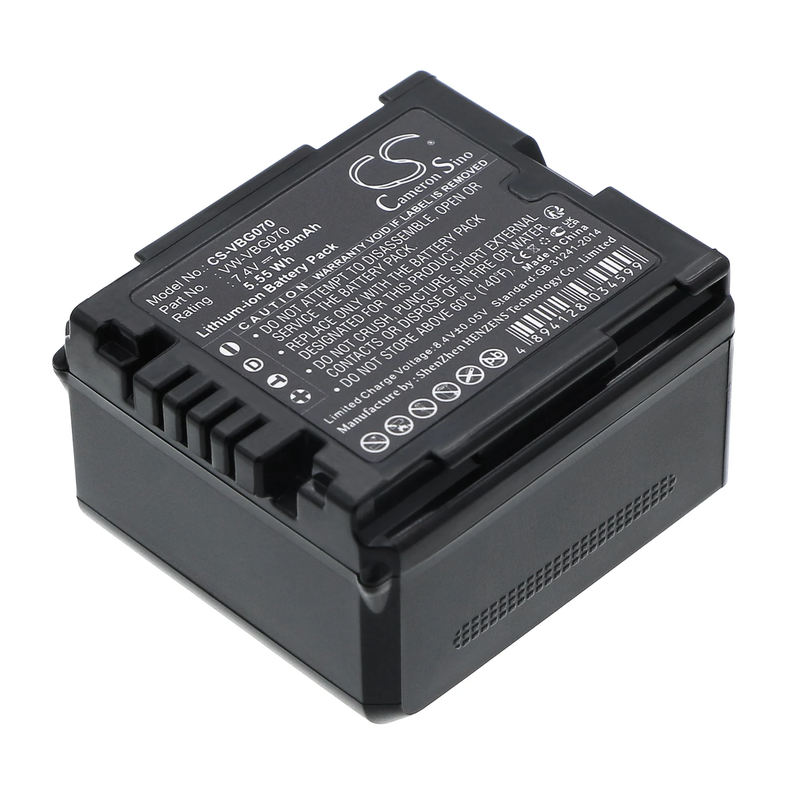 Batteri till Kamera för Panasonic HDC-SD9, HDC-HS9, HDC-SD5 m.fl.
