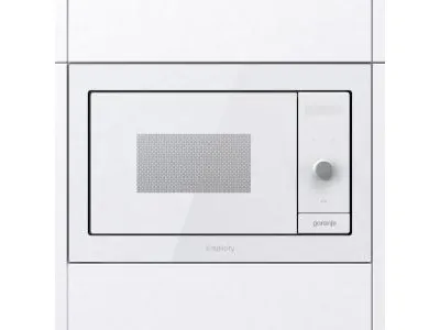 Gorenje BM235G1SYW, Inbyggd, Kombinationsmikrovågsugn, 23 l, 900 W, Inbyggd display, Rotations-, Röra