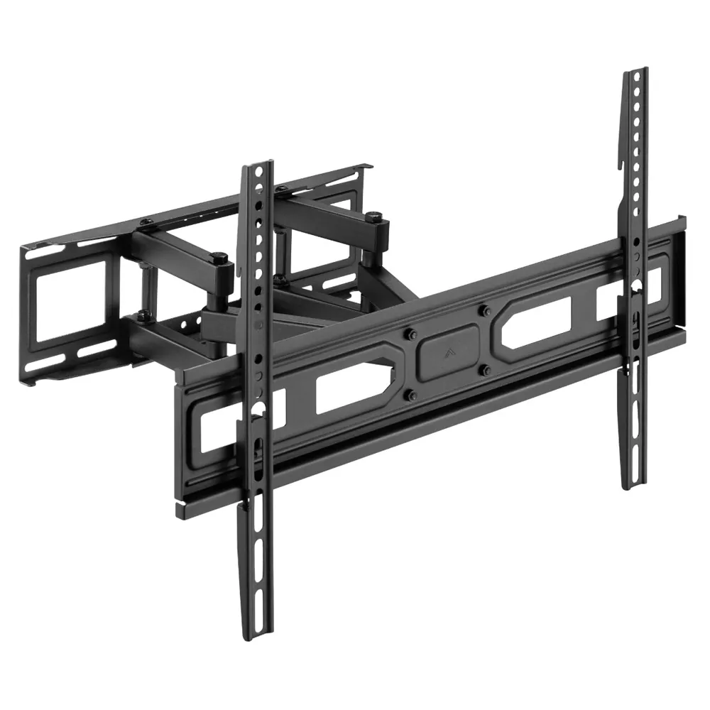 Gembird WM-80ST-03 TV-väggfäste 37-80 40 kg fullrörligt, svart