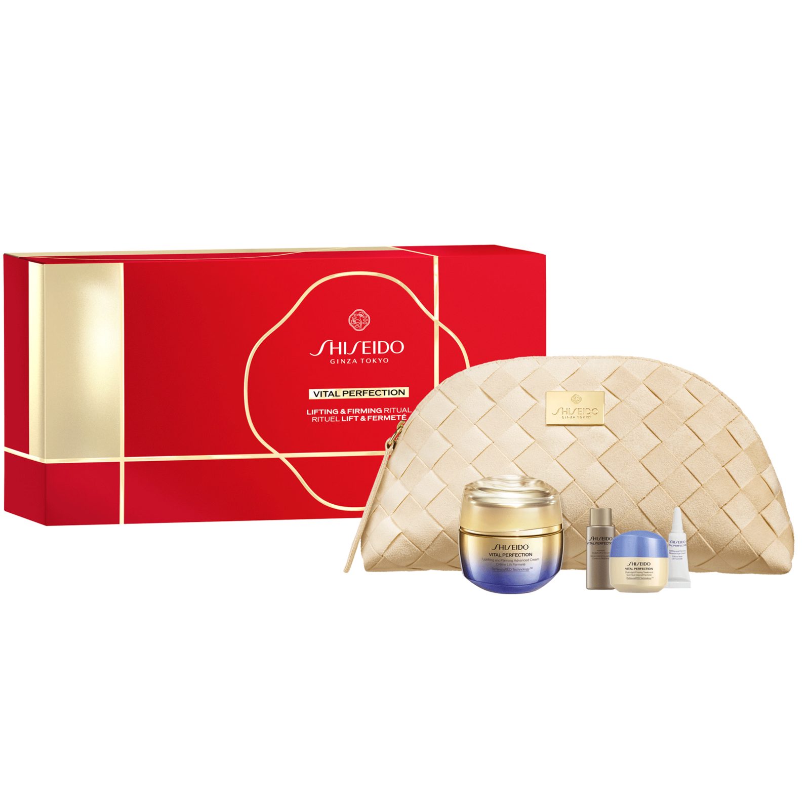 Shiseido Vital Perfection Advanced Cream Holiday Pouch Set