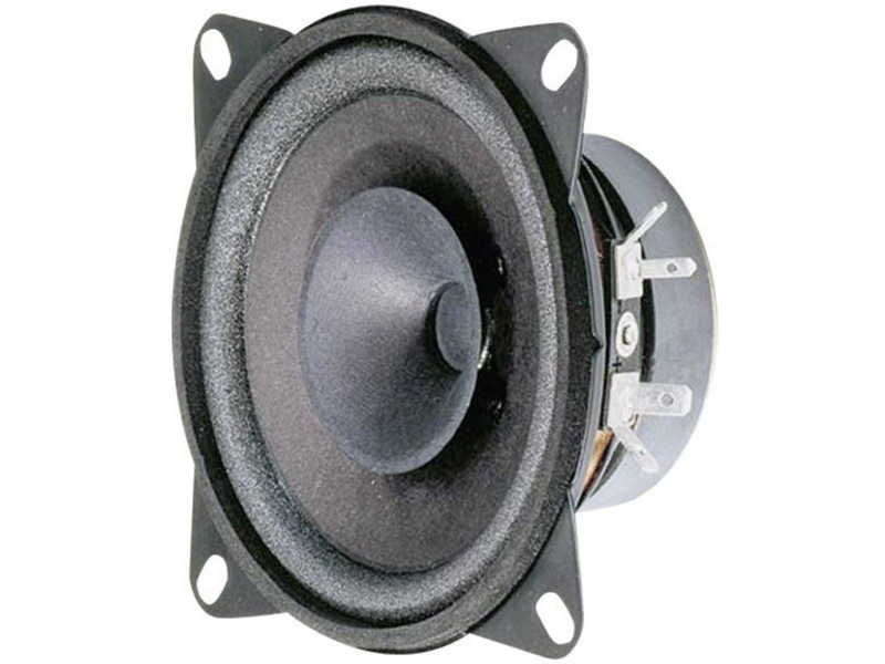Visaton FR 10 HM, Papir, 95 - 22000 Hz, Sort, -25 - 70 °C, 116,5 x 116,5 x 49 mm, GRID 10 ES GRID 10 RS GRID 10 PL