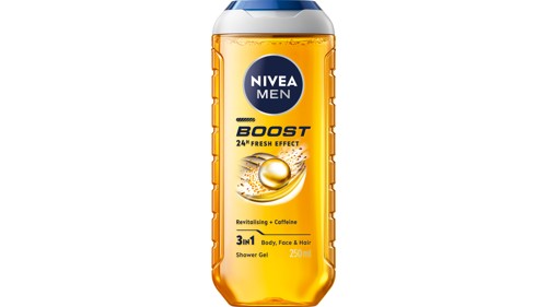 NIVEA Men Boost Shower Gel 250 ml, bild 4