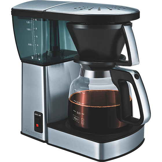 Melitta Excellent 4.0 kaffebryggare, stål