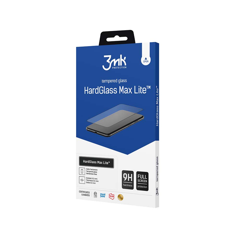 9H 3mk HardGlass Max Lite™ glas på Realme 10, bild 2