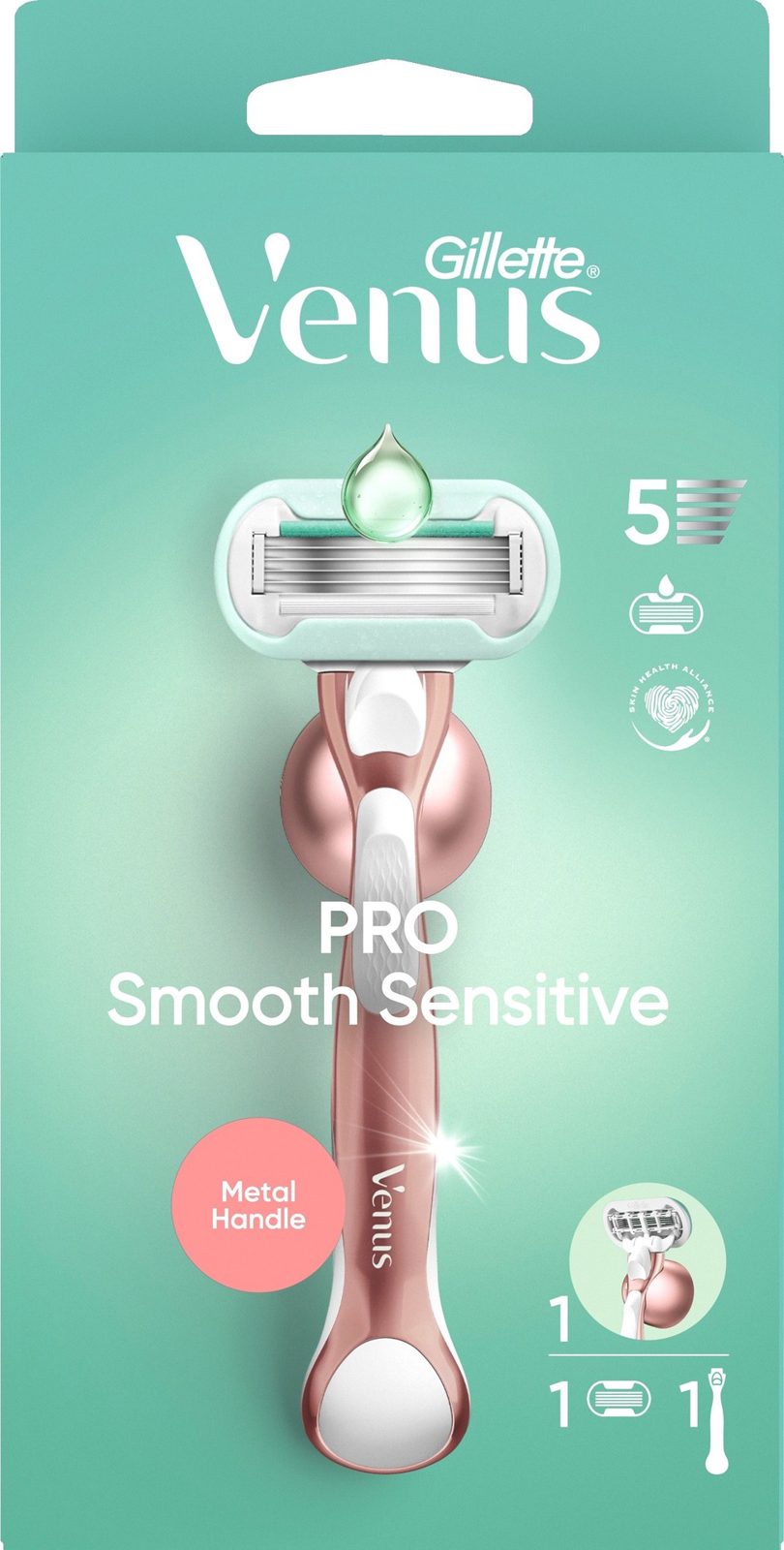 Gillette Venus Deluxe Smooth Sensitive Shaving System