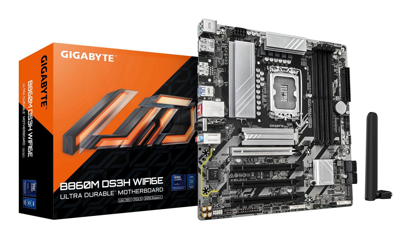 Gigabyte B860M DS3H WIFI6E, bild 3