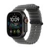 Apple Watch Ultra 4 GPS + Cellular 49 mm svart titan, genomlyst svart Havsband