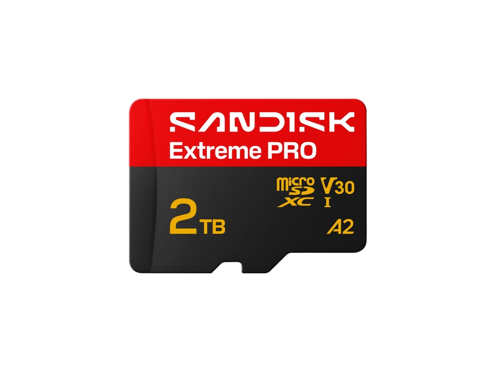 SanDisk Extreme PRO SDSQXCD-2T00-GN6MA microSDXC-minneskort 2 TB UHS-I U3 V30