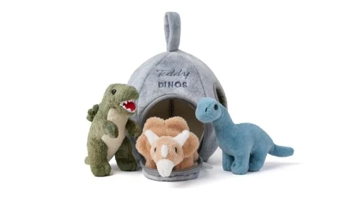 Teddykompaniet - Dinosaur Playset, 20 cm (TK4387), bild 3
