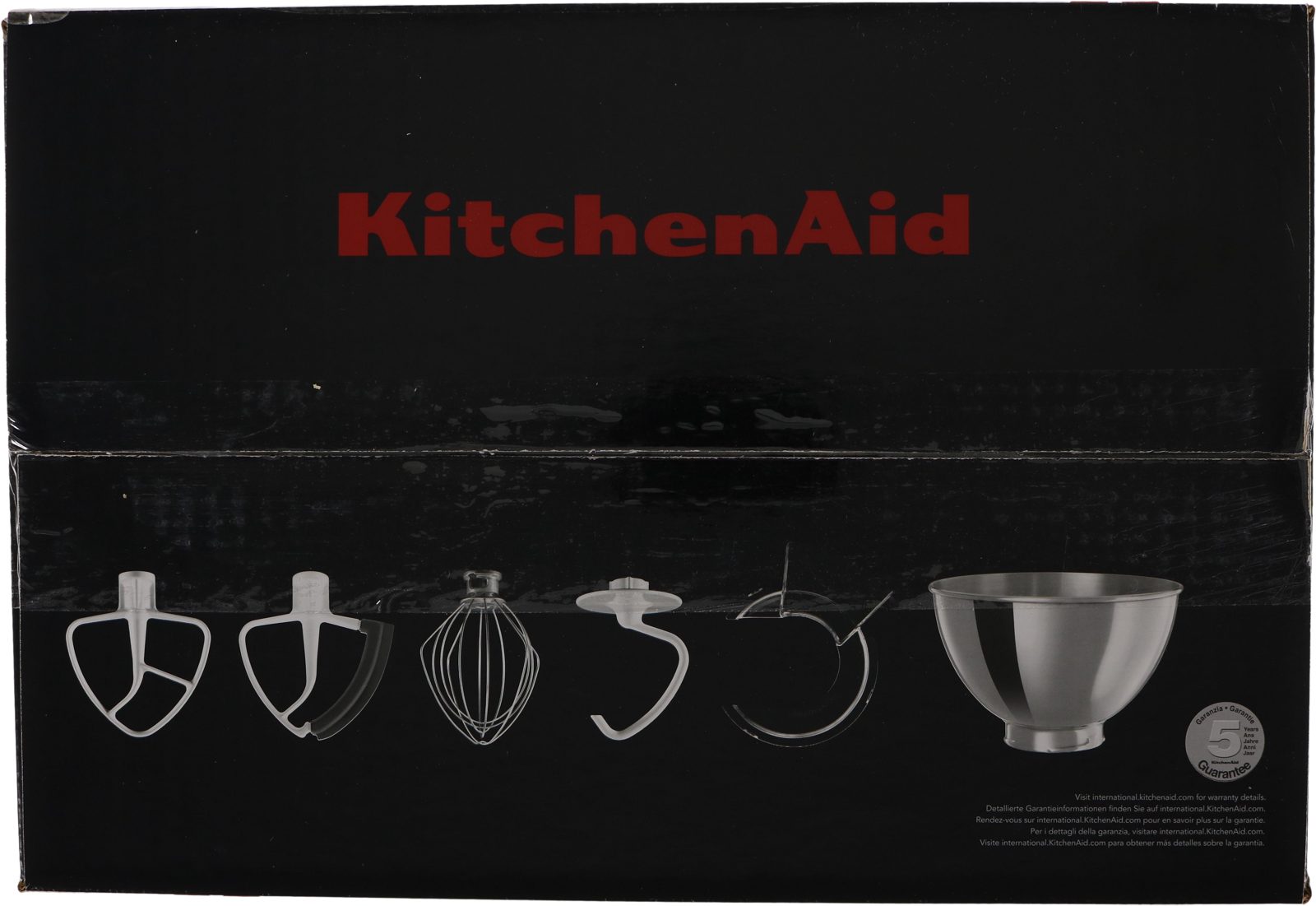 KitchenAid - Artisan Food 5KSM175PSEOB Sort 4,8 liter