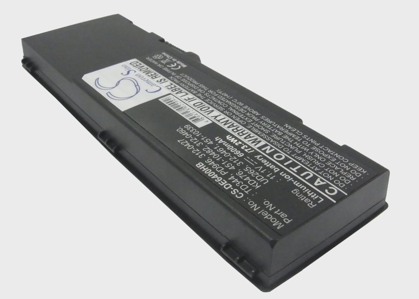 Batteri till Notebook, Bärbar dator för DELL Latitude 131L, Inspiron 1501 m.fl., bild 3