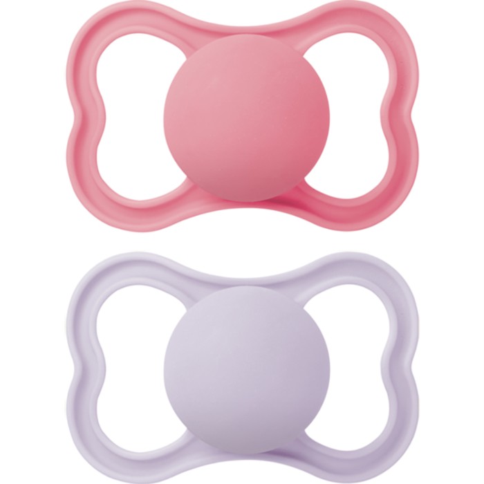 MAM Air Silicone 6-16m Pink 2 st