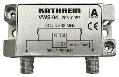 Kathrein VWS 04, F, 74 x 46 x 21 mm, 114 mm, 80 mm, 34 mm, 100 g