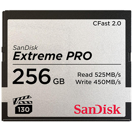 CFast 2.0 256 GB Sandisk Extreme Pro, 525/450 MB/sek, bild 4