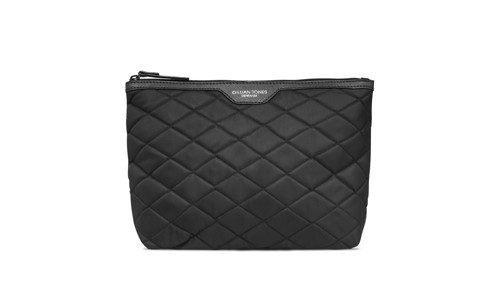 Gillian Jones - Sustainable Cosmetic Bag In 100% Recycled Plastic Black, bild 3