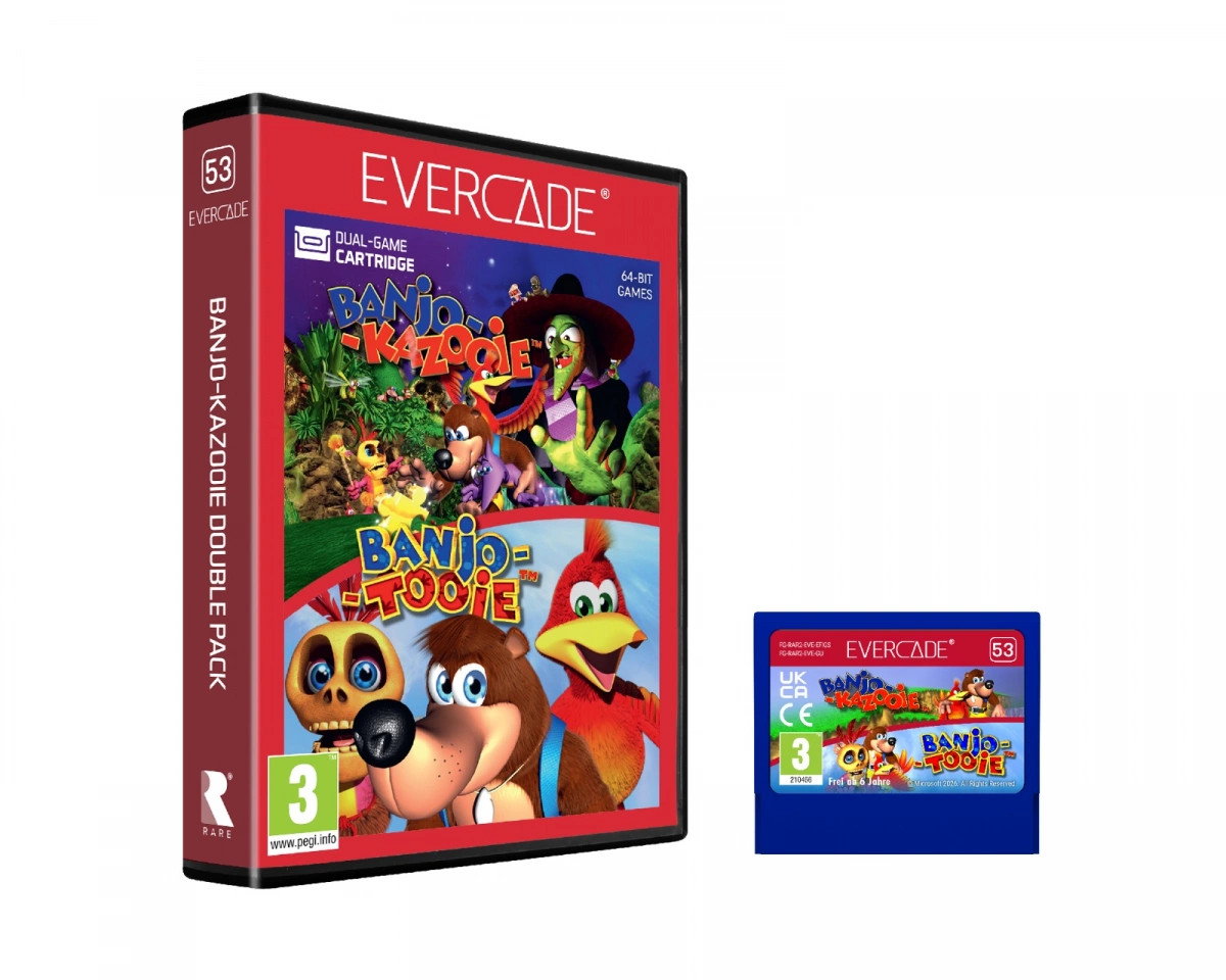 Evercade Dual Game Cartridge 53 - Banjo-Kazooie Double Pack, bild 4