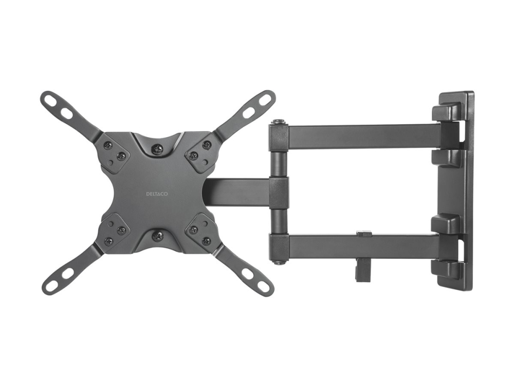 Luxorparts 3-ledat väggfäste för skärm 13-27"