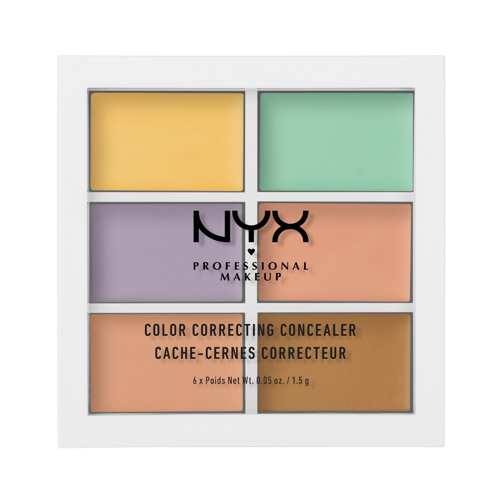 NYX PROFESSIONAL MAKEUP 3C Conceal Correct Contour Palette Concealer