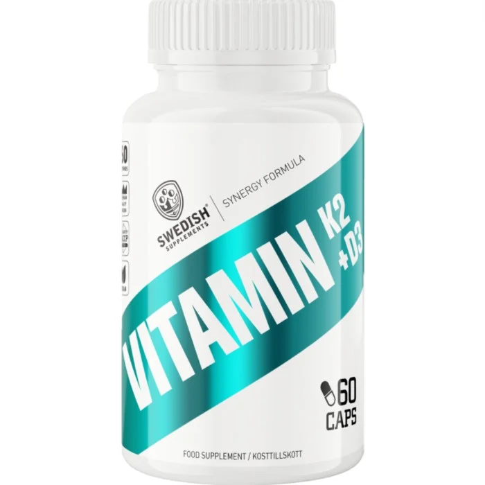 Swedish Supplements Vitamin K2 + D3