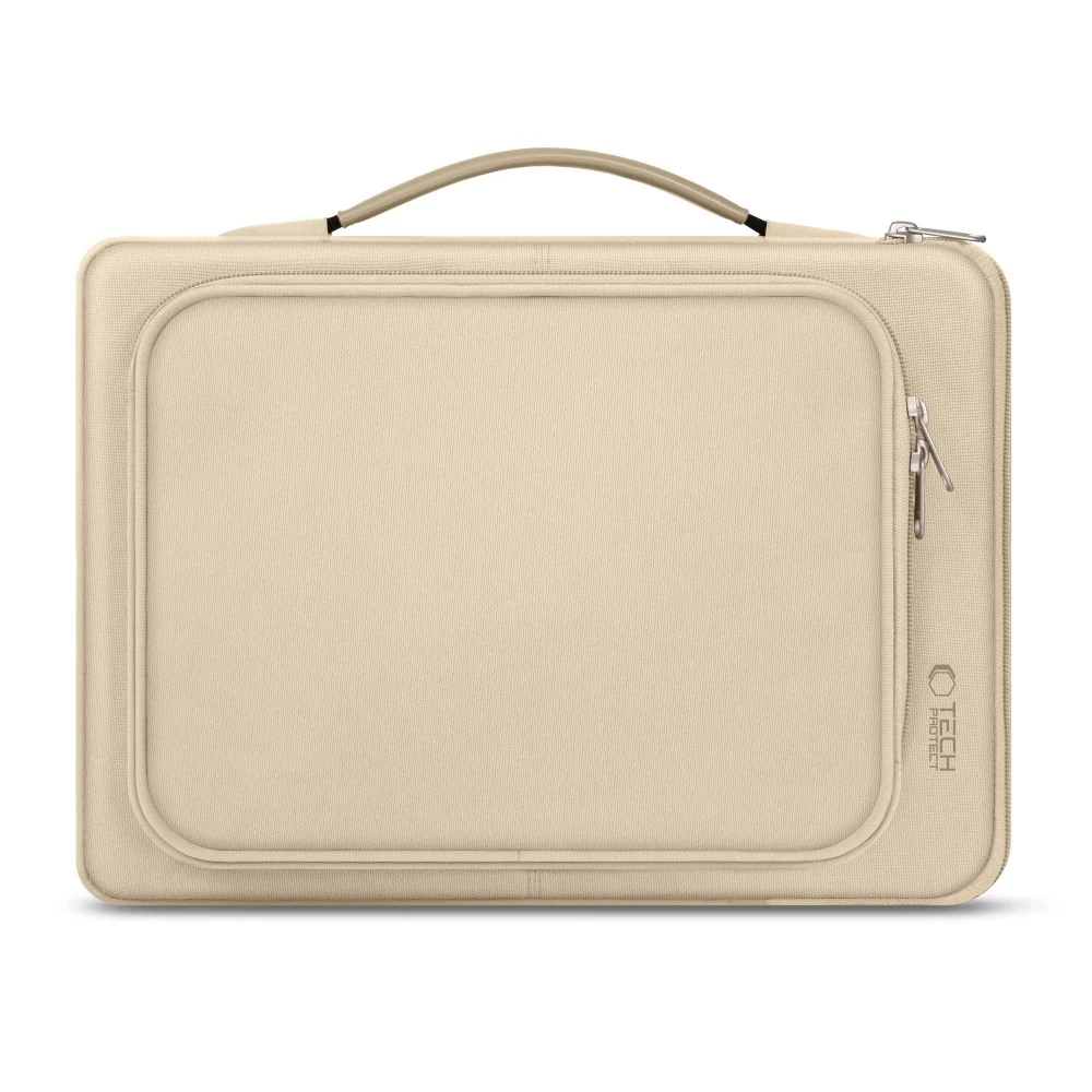 Tech-Protect Basic Bag för 13-14" bärbar dator - beige