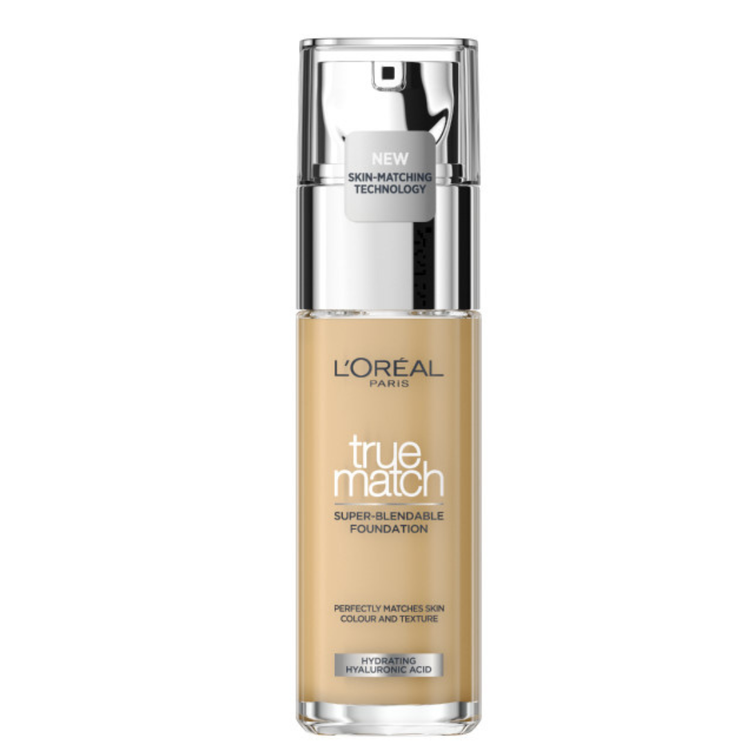 Loreal Paris True Match Super-Blendable Foundation With Hyaluronic Acid 3.W
