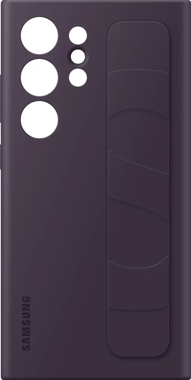 Samsung Galaxy S24 Ultra Standing Grip fodral (lila)