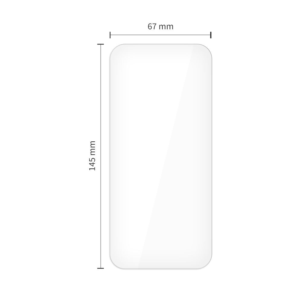Tech-Protect Easy Set+ 3-pack härdat glas för iPhone 17 - transparent, bild 2