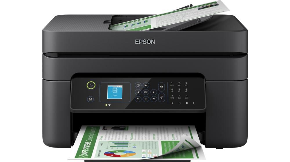Epson WorkForce WF-2930DWF, skrivare + scanner + kopiator + fax, 10/5 ppm ISO, 1200x2400 dpi scanner, duplex, display, AirPrint, USB/WiFi, bild 3