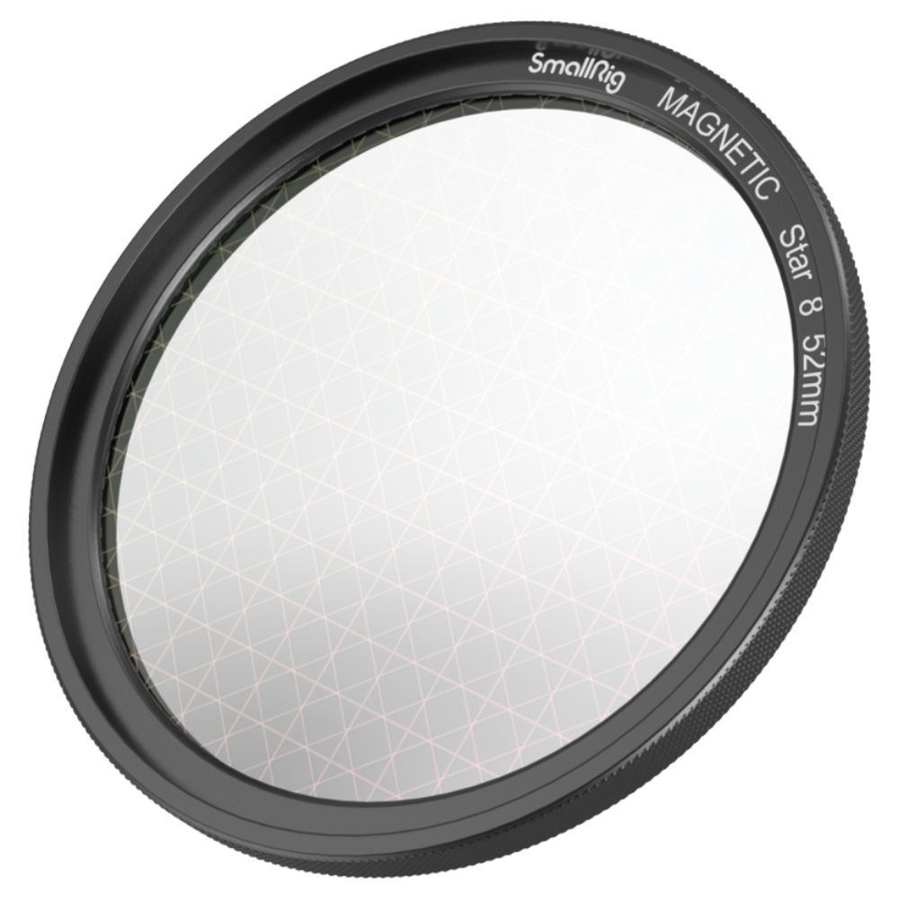 SmallRig 4218 MagEase Magnetic Star-Cross Filter Kit (8 Points) 52mm
