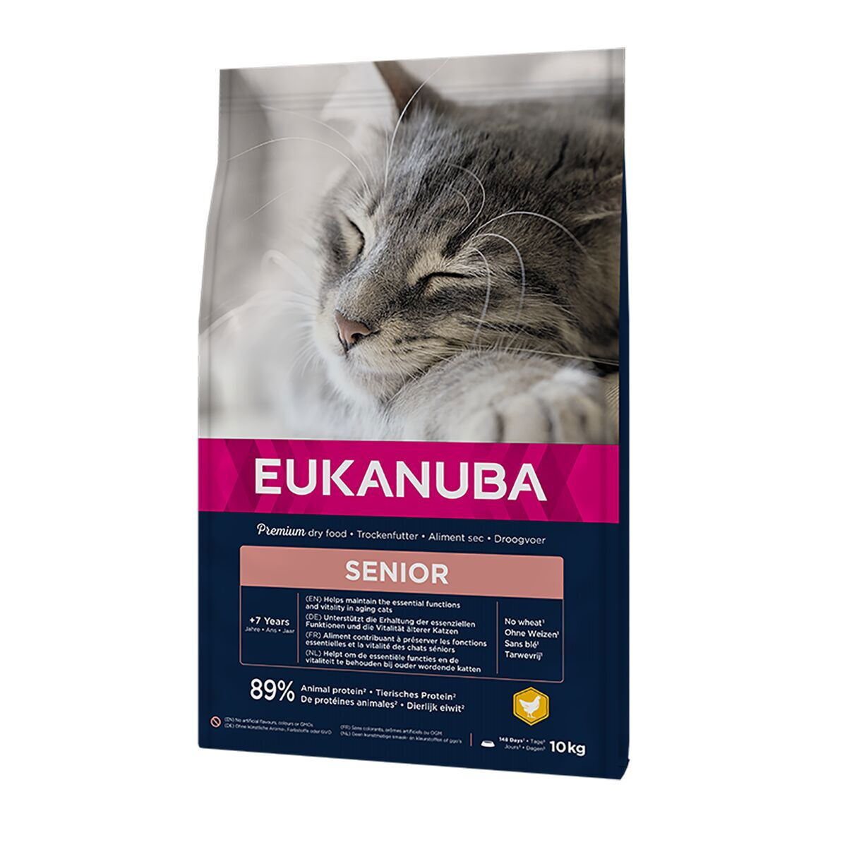 Eukanuba Cat Senior Chicken Torrfoder till Seniorkatt 10 kg