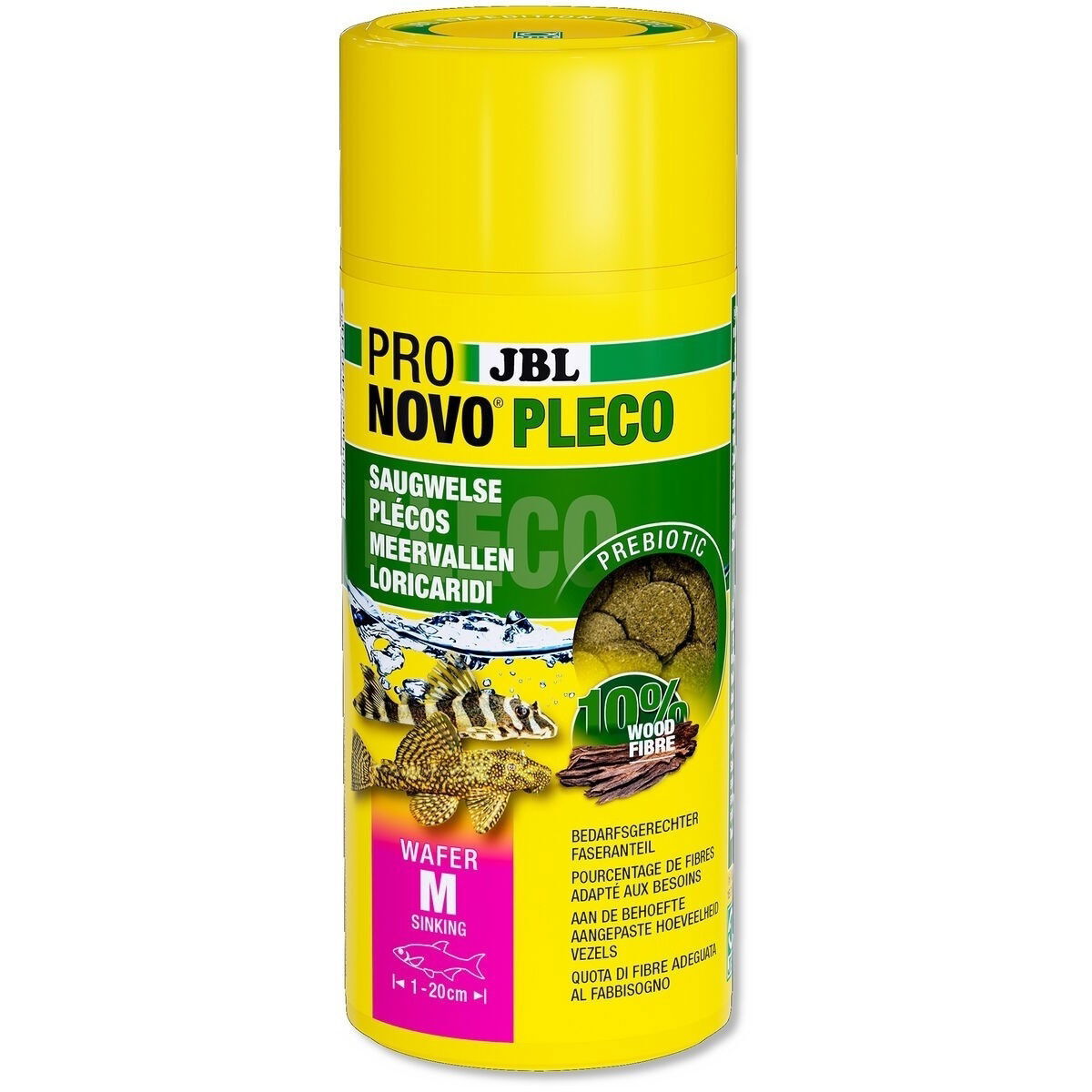 JBL Pronovo Pleco Wafer M Fiskfoder 100 ml