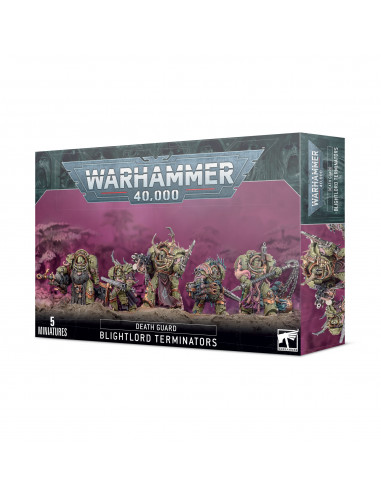 Death Guard Blightlord Terminators