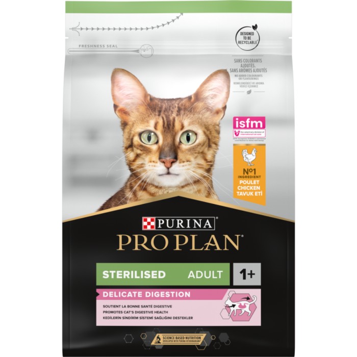 Purina Pro Plan Katt Sterilised OptiDigest 3 kg