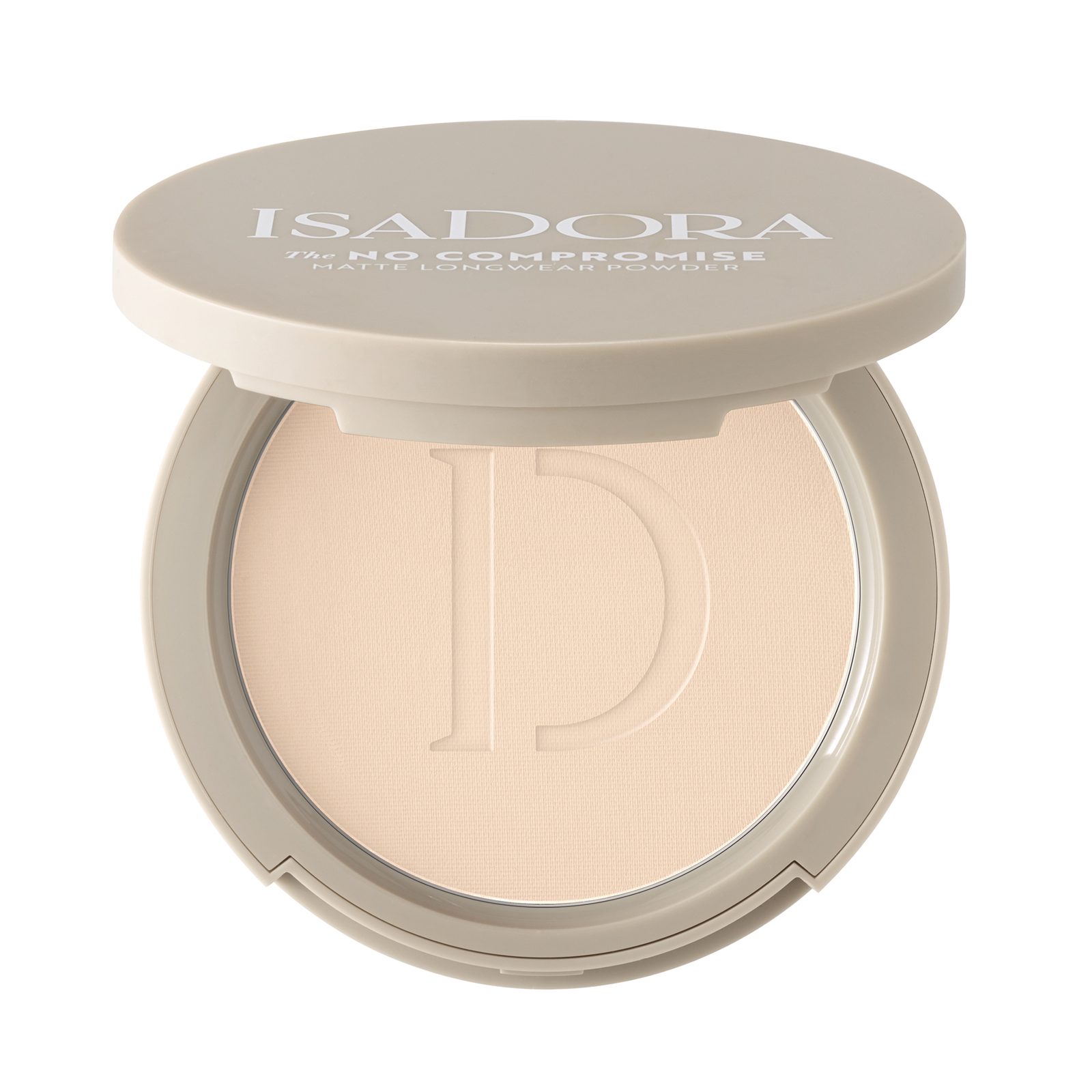 IsaDora No Compromise Matte Powder 60 Neutral Porcelain 60 Neutral Porcelain