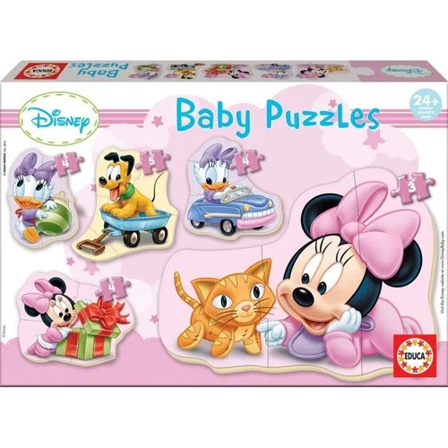 Educa Baby pussel 3-4-4-4-5 bitar Minnie