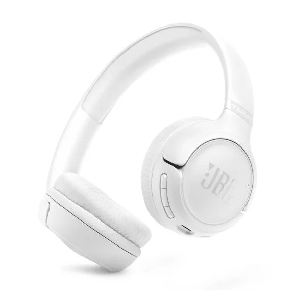 JBL Tune 530BT trådlösa on-ear hörlurar, vit