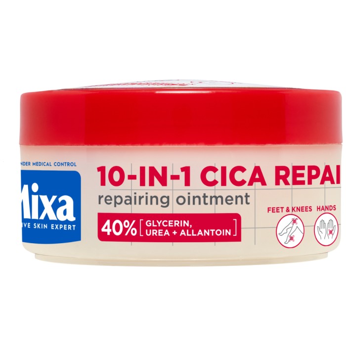 Mixa 10-in-1 Cica Repair+ Salva för att reparera hudbarriären 150 ml, bild 2