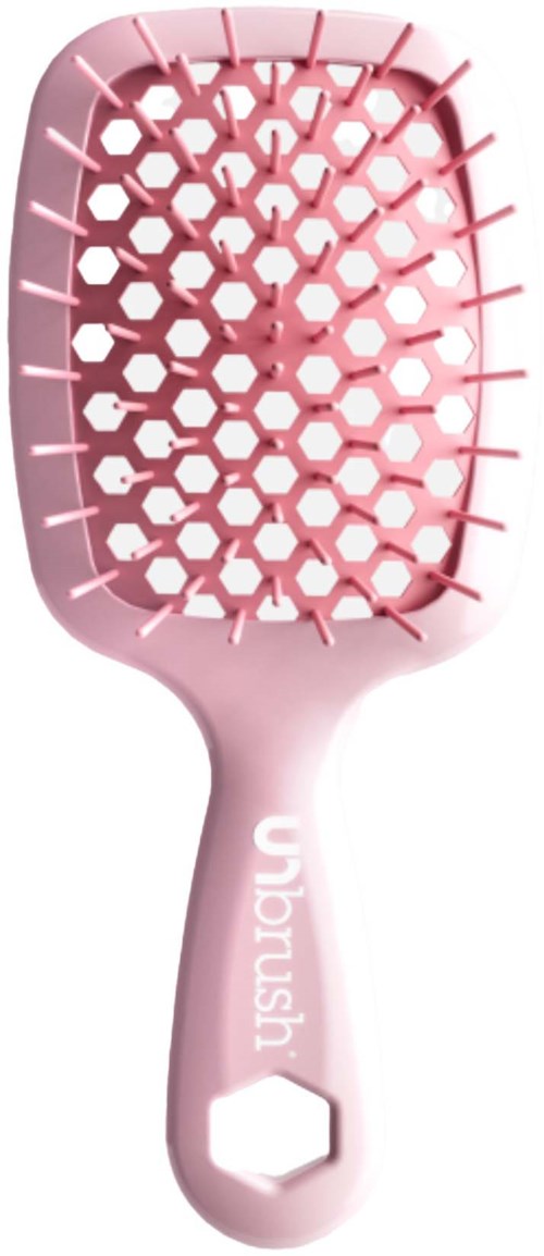 Unbrush Detangling Hair Brush Mini Pastel Collection Peony